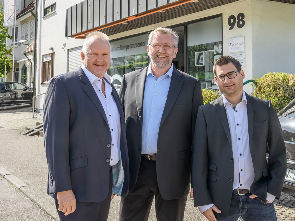 Christian Reichl, Alexander Iancu und Steven Eisele - geballte Finanzkompetenz