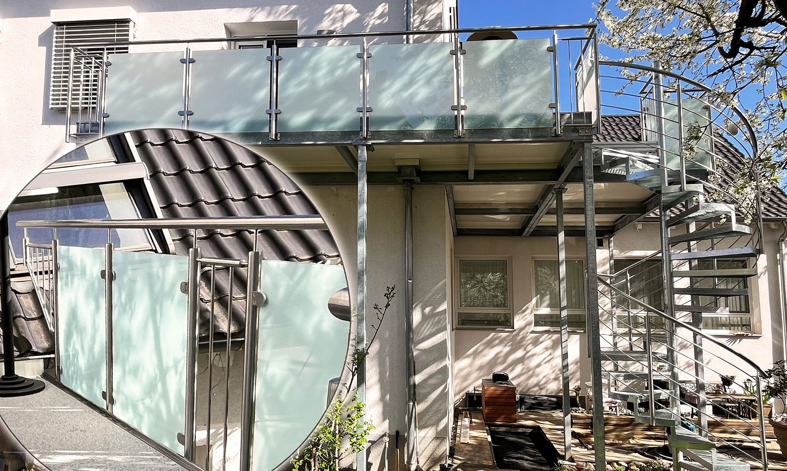 Der Balkon als Ruheort. Foto: Potthoff