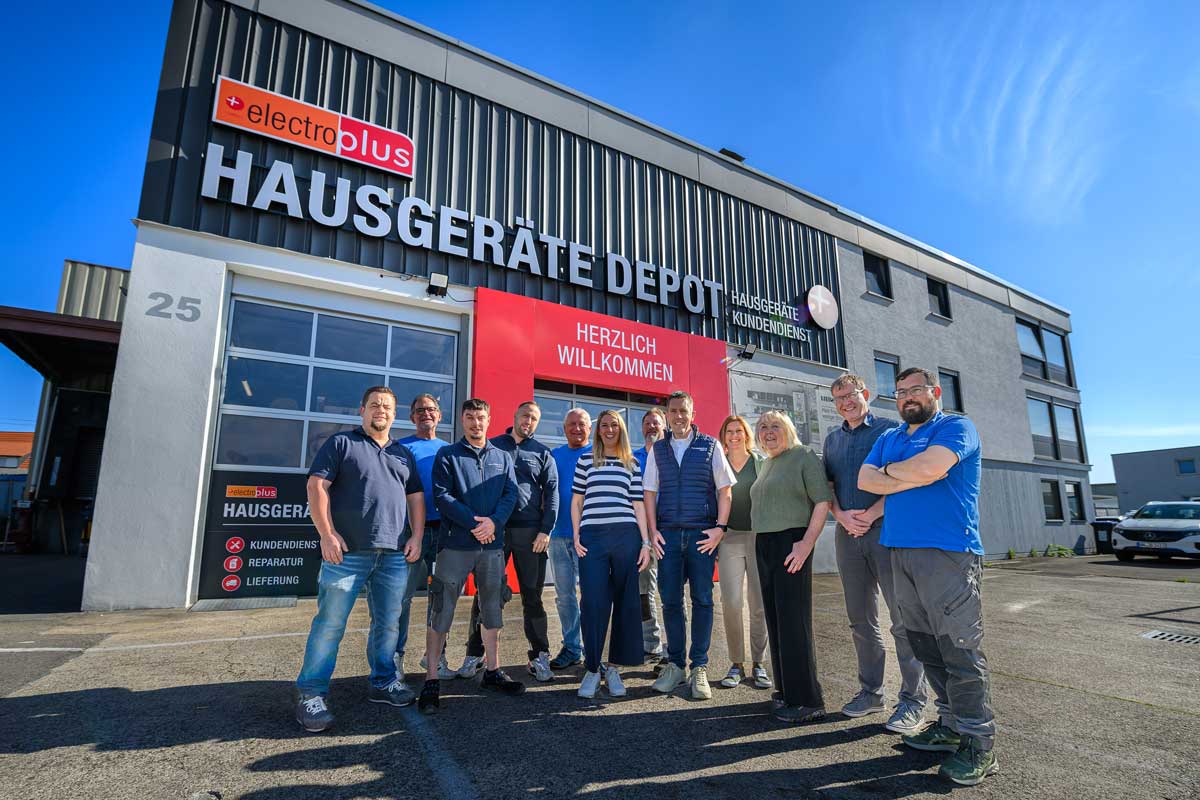 Freundlich und kompetent: Das Team vom Hausgeräte Depot. Foto: Potthoff