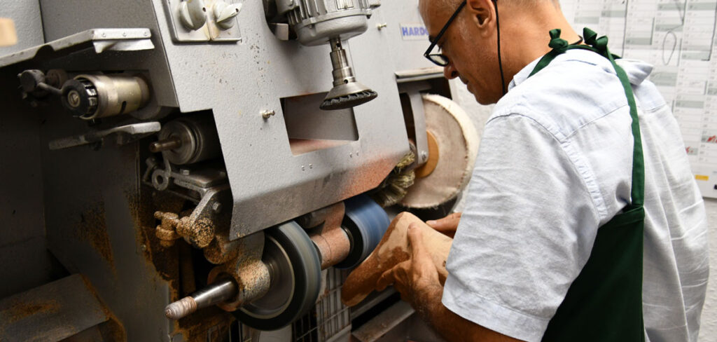 Handwerkliche Herstellung vor Ort