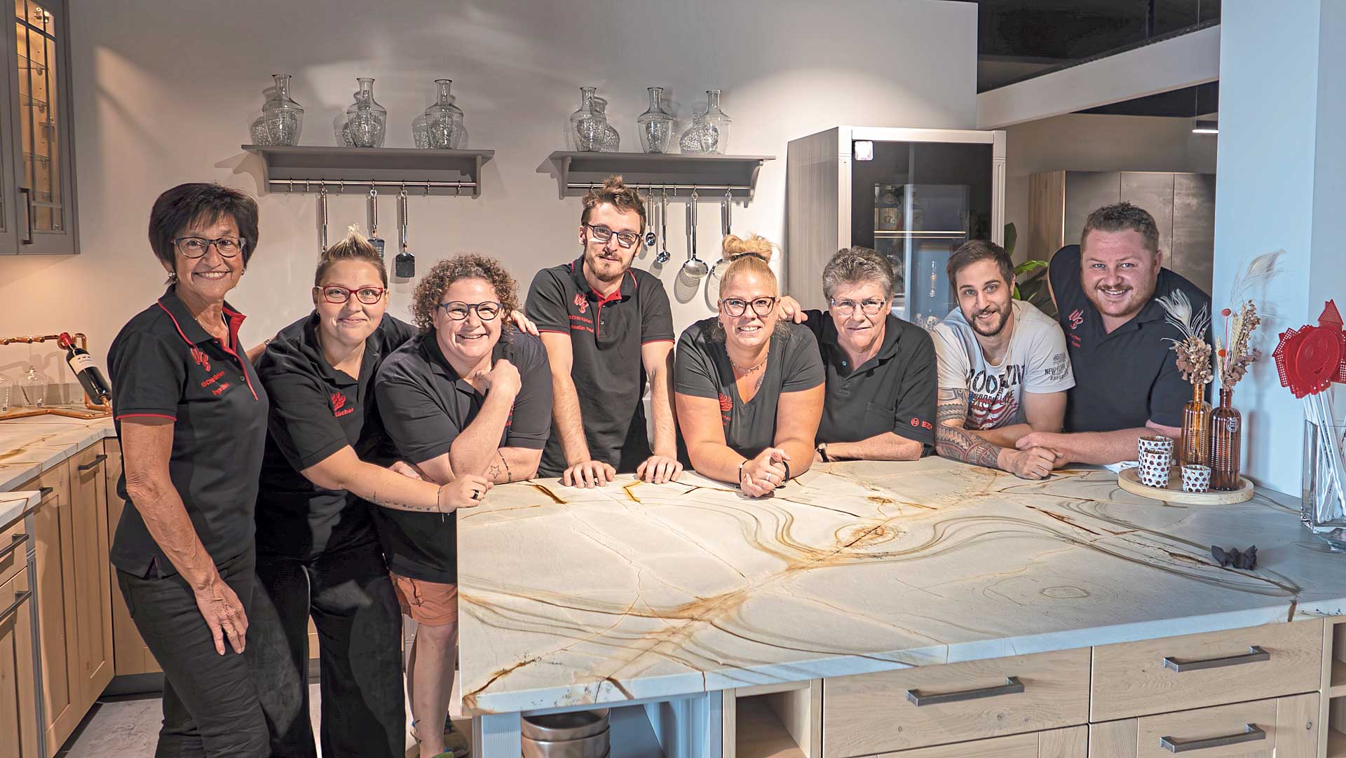 Können, Köpfchen, Know-how für Küchen und Räume. Foto: Bohn/Zürn