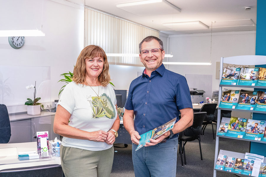 Elena Fink und Denis Weingart