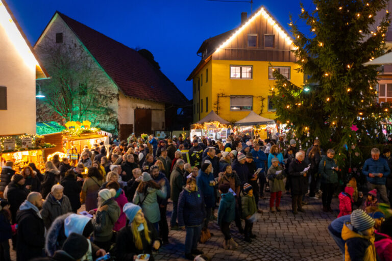 Kleiner, feiner Markt mit viel Flair in Leutenbach. Foto: Gemeinde