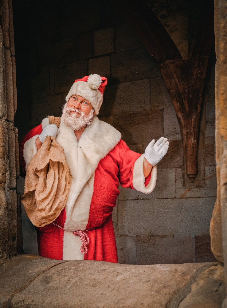 Andreas Wenzel, der Bilderbuch-Santa aus dem Remstal. Fotos: Heiko Potthoff