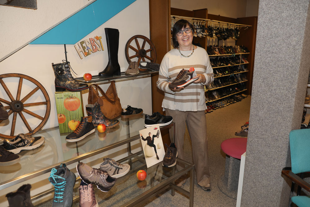 Schuhhaus mit großer Auswahl und hauseigener Meisterwerkstatt